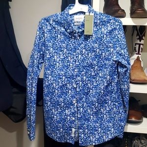 Floral button up shirt